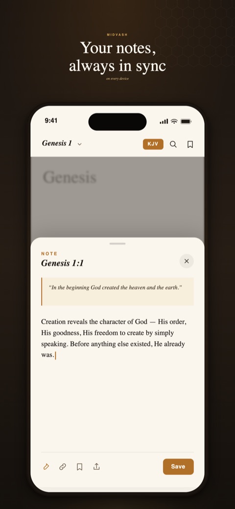 Bible Midvash — iPhone
