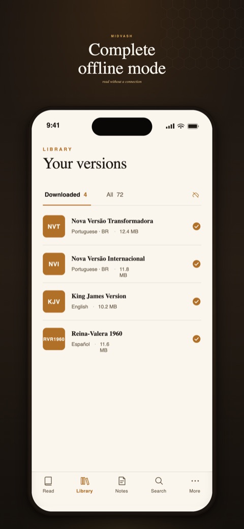 Bible Midvash — iPhone