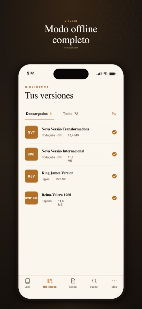 Biblia Midvash — iPhone