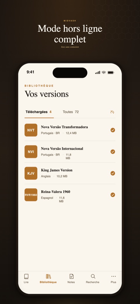 Bible Midvash — iPhone
