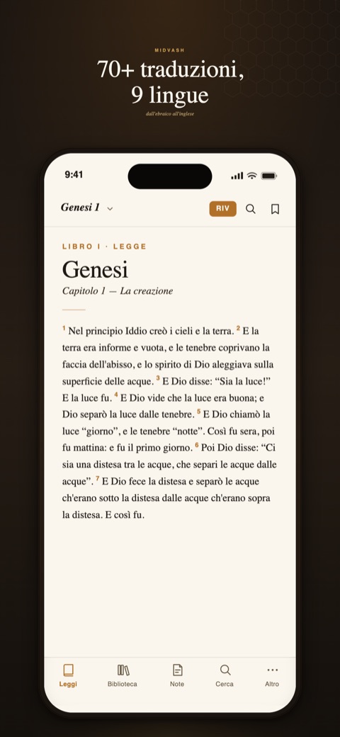 Bibbia Midvash — iPhone
